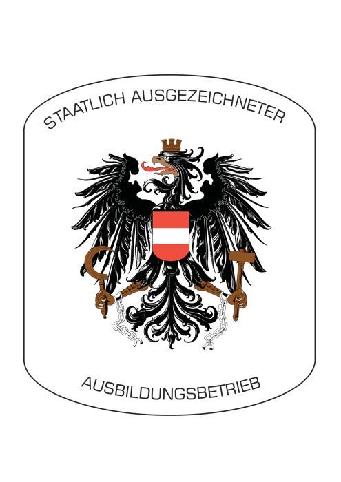 Siegel: Staatlich ausgezeichneter Ausbildungsbetrieb